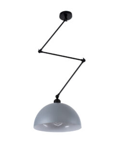 Μαύρο & Λευκό Μέταλλο - Μ30 x Π30 x Υ21cm