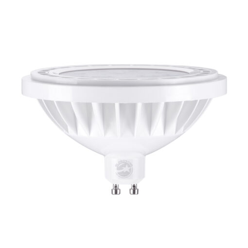 GloboStar® GLOBOSTAR® SPOTAR 60130 Σποτ GU10 AR111 LED 12W 1164lm 36° AC 220-240V IP20 Φυσικό Λευκό 4500K Dimmable - Μ11 x Π11 x Υ6.6cm - 3 Χρόνια Εγγύηση