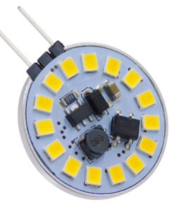 GloboStar® GloboStar® 76105 Λάμπα G4 LED SMD 2835 3W 330lm 120° DC 12-24V Side Pin Φυσικό Λευκό 4500K Dimmable