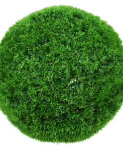 GloboStar® GloboStar® 78511 Artificial - Συνθετικό Τεχνητό Διακοσμητικό Φυτό Θάμνος Γρασίδι Πράσινο Φ48cm