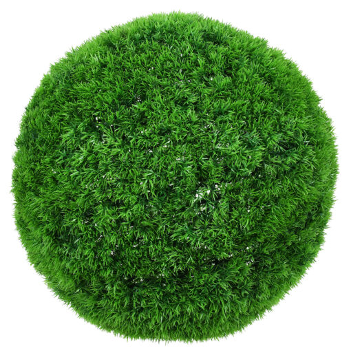 GloboStar® GloboStar® 78511 Artificial - Συνθετικό Τεχνητό Διακοσμητικό Φυτό Θάμνος Γρασίδι Πράσινο Φ48cm
