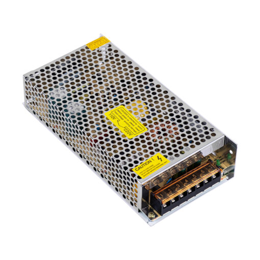 GloboStar® GloboStar® 73091 Μεταλλικό Τροφοδοτικό PELV TRIAC DIMMABLE για Προϊόντα LED 200W 16.66A - AC 220-240V σε DC από 0.5V (0%) σε 12V (100%) - IP20 L20 x W9 x H4.5cm - 3 Χρόνια Εγγύηση