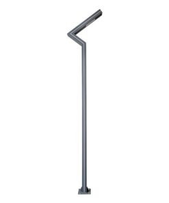 GLOBOSTAR® ZAPOPAN 90838 Φωτιστικό Urban Light Πλατείας/Πάρκου LED 30W 4080lm 120° AC 220-240V Αδιάβροχο IP65 IK09 Φυσικό Λευκό 5000K - LUMILEDs SMD Chip & MEANWELL Driver - Γκρι Ανθρακί - Μ75 x Π14 x Υ360cm - 5 Χρόνια Εγγύηση 10 3471e9 12113 3