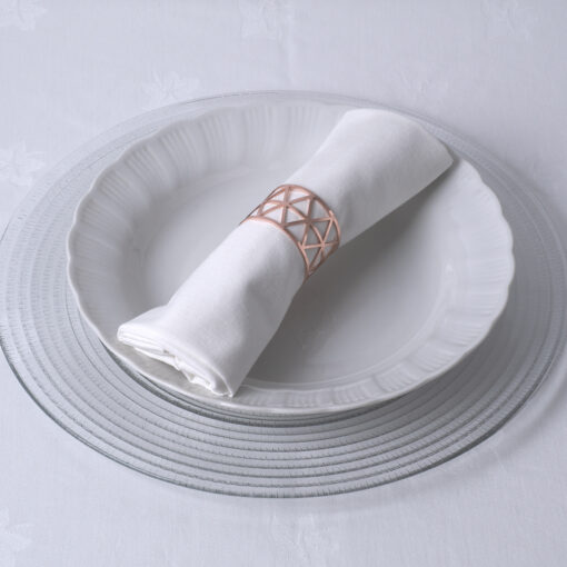 GloboStar® GloboStar® BISTRO 35005 Δαχτυλίδι Πετσέτας Μεταλλικό Χάλκινο Φ4.5 x Υ3cm