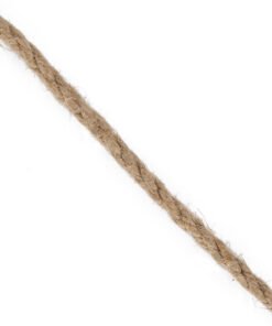 GloboStar® GloboStar® DECOR-ROPE 35050 Εύκαμπτο Διακοσμητικό Σχοινί Τριχιά Πλεκτό 200 Μέτρα Διαμέτρου 5mm Μπεζ D5mm x L200m