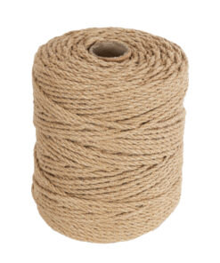 Alternative view of GloboStar® DECOR-ROPE 35050 Εύκαμπτο Διακοσμητικό Σχοινί Τριχιά Πλεκτό 200 Μέτρα Διαμέτρου 5mm Μπεζ D5mm x L200m