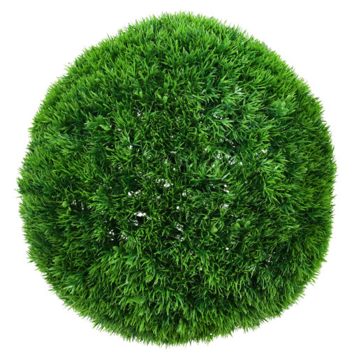 GloboStar® GloboStar® 78510 Artificial - Συνθετικό Τεχνητό Διακοσμητικό Φυτό Θάμνος Γρασίδι Πράσινο Φ38cm
