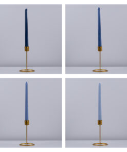 GloboStar® WINTER-SOLITUDE 35208 ΣΕΤ 4 Αρωματικά Κεριά Κηροπηγίου Παραφίνης με Άρωμα Χειμερινός Ωκεανός Πολύχρωμα Μ2 x Π2 x Υ25cm 7 35208 2 1