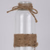 GloboStar® LUCY 35614 Διακοσμητικό Βάζο Γυάλινο Διάφανο με Σχοινί Φ6.6 x Υ21.8cm 2 GloboStar® GloboStar® LUCY 35614 Διακοσμητικό Βάζο Γυάλινο Διάφανο με Σχοινί Φ6.6 x Υ21.8cm