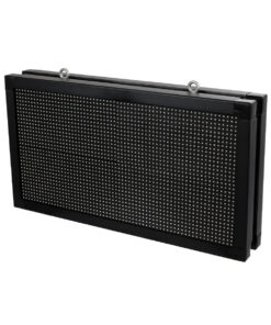 GloboStar® GLOBOSTAR®DISPLAY 90798 Κυλιόμενη Ψηφιακή Επιγραφή 64x32cm P10 Διπλής Όψης LED AC 220-240V Αδιάβροχο IP65 Μπλε - WiFi Control μέσω FK APP - Αισθητήρας Θερμοκρασίας & Υγρασίας - Μ70 x Π11 x Υ38.5cm - 2 Χρόνια Εγγύηση