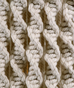 GLOBOSTAR® ALGERIA 36204 Boho Κρεμαστό Φωτιστικό Οροφής με Ντουί 1 x E27 AC 220-240V IP20 - Μπεζ - Μ30 x Π30 x Υ40cm 16 36204 7