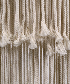 GLOBOSTAR® ZAMBIA 36208 Boho Κρεμαστό Φωτιστικό Οροφής με Ντουί 1 x E27 AC 220-240V IP20 - Μπεζ - Μ30 x Π30 x Υ60cm 16 36208 7