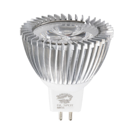 GloboStar® GLOBOSTAR® TRIBOO 76021 Σποτ GU5.3 MR16 LED 3W 280lm 30° DC 12V IP20 Φυσικό Λευκό 4500K - Μ5 x Π5 x Υ5.2cm - 3 Χρόνια Εγγύηση