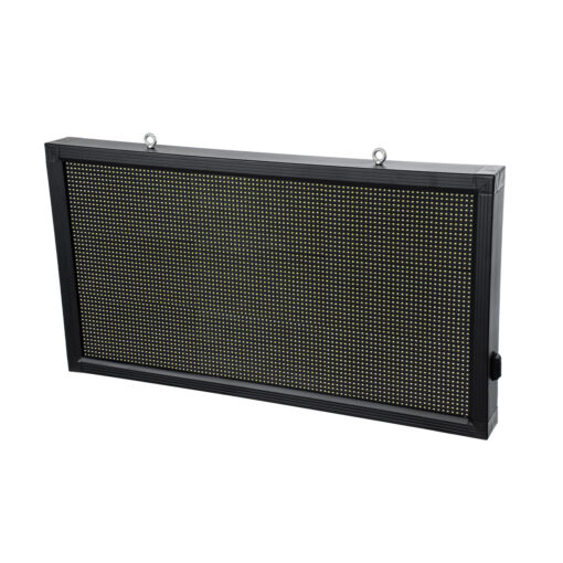 GloboStar® GLOBOSTAR®DISPLAY 90808 Κυλιόμενη Ψηφιακή Επιγραφή 96x48cm P10 Μονής Όψης LED AC 220-240V Αδιάβροχο IP65 Ψυχρό Λευκό 6000K - WiFi Control μέσω FK APP - Αισθητήρας Θερμοκρασίας & Υγρασίας - Μ104 x Π9 x Υ56cm - 2 Χρόνια Εγγύηση