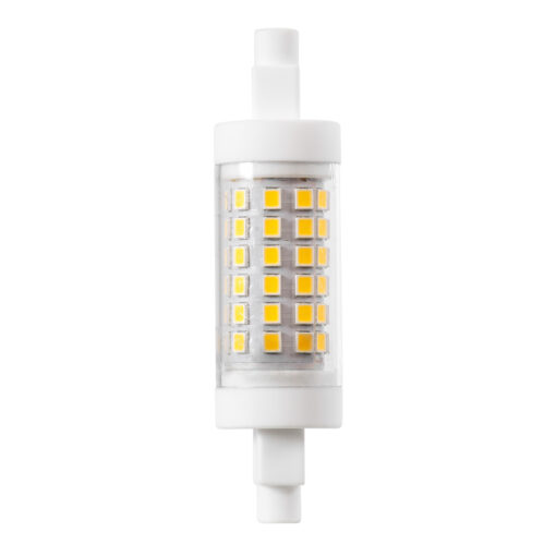 GloboStar® GLOBOSTAR® R7SPRO 60394 Λάμπα R7S 78mm LED 7W 819lm 360° AC 220-240V IP20 Φυσικό Λευκό 4500K - Lumileds SMD Chip - Μ7.8 x Π2 x Υ2cm - 3 Χρόνια Εγγύηση