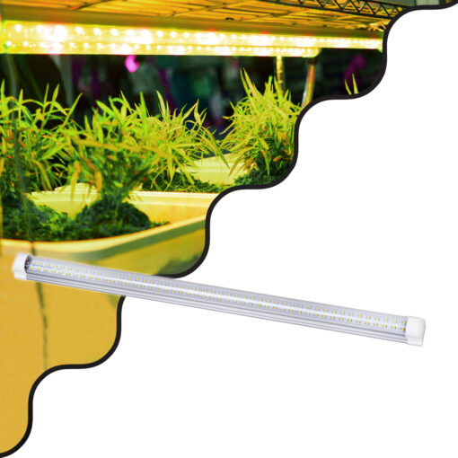 GloboStar® GloboStar® 85962 Linear Grow Light Hydro Spectrum LED Γραμμικό Φωτιστικό Ανάπτυξης Φυτών Υδροπονικού Θερμοκηπίου 60cm SMD 2835 40W 160° AC230V IP54 Εσωτερικού Χώρου για Κάλυψη Επιφάνειας 0.6m x 0.6m
