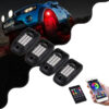 GloboStar® GloboStar® 85331 Car Underbody LED Flood Kit DC 12V 60W με Smart Bluetooth Controller - Εφαρμογή APP & Ασύρματο Χειριστήριο RF Αδιάβροχο IP68 Πολύχρωμο RGB