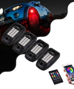 GloboStar® GloboStar® 85331 Car Underbody LED Flood Kit DC 12V 60W με Smart Bluetooth Controller - Εφαρμογή APP & Ασύρματο Χειριστήριο RF Αδιάβροχο IP68 Πολύχρωμο RGB