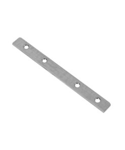 GloboStar® GLOBOSTAR® LUMILINE 61772 Σύνδεσμος I Επέκτασης Προφίλ Αλουμινίου - Ασημί - Μ9.1 x Π0.8 x Υ0.1cm