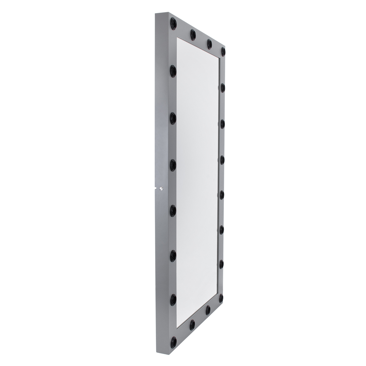 GloboStar® MAKEUP MIRROR-160x80-6 Μοντέρνος Καθρέπτης Μακιγιάζ με Πλαίσιο Φυσικού Ξύλου με Διακόπτη On/Off 20 x E27 AC220-240V - Μ80 x Π7 x Υ160cm - Γκρι Ανθρακί 6 GloboStar® MAKEUP MIRROR-160x80-6 Μοντέρνος Καθρέπτης Μακιγιάζ με Πλαίσιο Φυσικού Ξύλου με Διακόπτη On/Off 20 x E27 AC220-240V - Μ80 x Π7 x Υ160cm - Γκρι Ανθρακί - Image 5