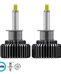 GloboStar® GLOBOSTAR® LEDKITR9 82060 Λάμπα H1 CANbus LED 55W/110W 5500lm/11000lm 360° DC 12-24V Αδιάβροχο IP65 Ψυχρό Λευκό 6000K - CREE COB Chip - Μ3.8 x Π3.8 x Υ5.8cm - Πακέτο 2 Τεμαχίων - 2 Χρόνια Εγγύηση