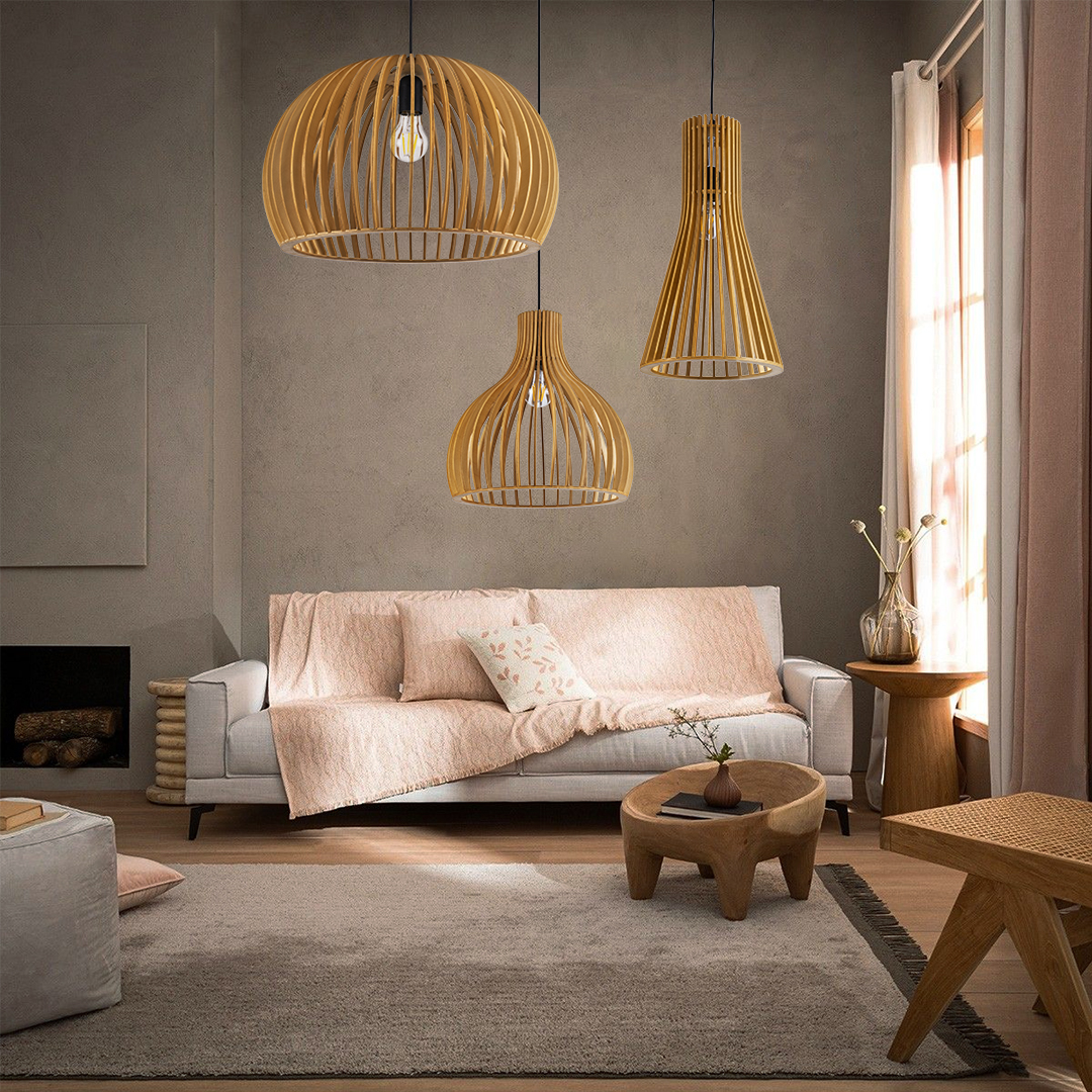 GLOBOSTAR® SCANDINAVIA 01698 Μοντέρνο Κρεμαστό Φωτιστικό Οροφής με Ντουί 1 x E27 AC 220-240V IP20 - Μπεζ - Μ33 x Π33 x Υ20cm 13 GLOBOSTAR® SCANDINAVIA 01698 Μοντέρνο Κρεμαστό Φωτιστικό Οροφής με Ντουί 1 x E27 AC 220-240V IP20 - Μπεζ - Μ33 x Π33 x Υ20cm - Image 11