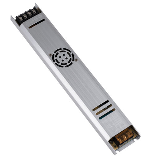GloboStar® GloboStar® 73030 Μεταλλικό Τροφοδοτικό PELV Ultra Slim για Προϊόντα LED 400W 33A - AC 220-240V σε DC 12V - IP20 L31 x W5.4 x H2.3cm - 3 Χρόνια Εγγύηση