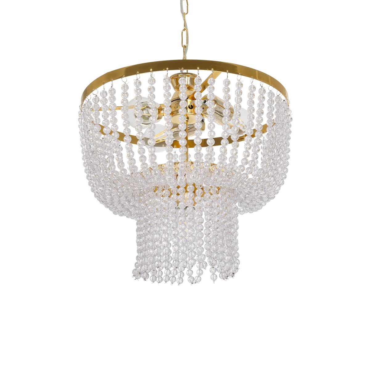 GLOBOSTAR® CRYSTAL 203-0028 Κλασικό Κρεμαστό Φωτιστικό Οροφής με Ντουί 3 x E27 AC 220-240V IP20 - Χρυσό & Διάφανο - Μ41 x Π41 x Υ40cm 2 GloboStar® GLOBOSTAR® CRYSTAL 203-0028 Κλασικό Κρεμαστό Φωτιστικό Οροφής με Ντουί 3 x E27 AC 220-240V IP20 - Χρυσό & Διάφανο - Μ41 x Π41 x Υ40cm