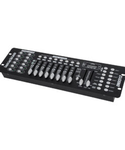 GloboStar® GLOBOSTAR® DMXCONSOLE 73493 DMX Master Κονσόλα Φωτισμού με 192 Κανάλια AC 220-240V IP20 - DMX512 - Μ48 x Π13.5 x Υ7cm - 2 Χρόνια Εγγύηση
