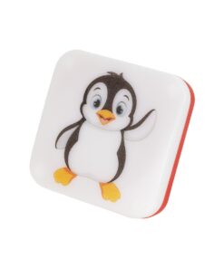 GloboStar® GloboStar® KIDDO 202-0004 Παιδικό Φωτιστικό Νυκτός LED 1W 95lm 120° AC220-240V IP20 Ψυχρό Λευκό 6000K - Μ5.5 x Π5.5 x Υ8cm - 2 Χρόνια Εγγύηση