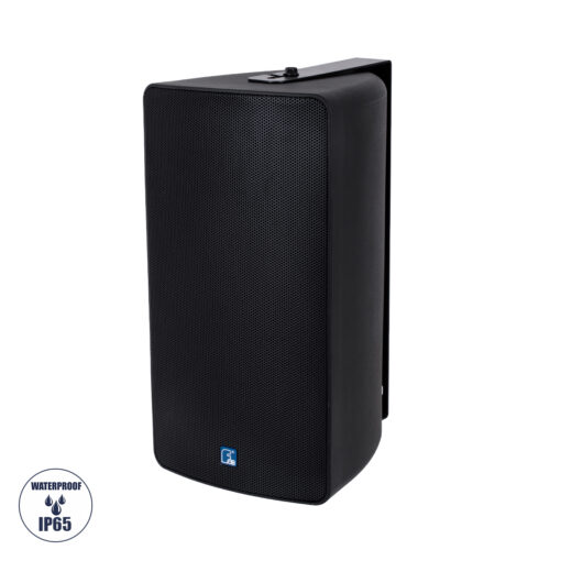 GloboStar® GloboStar® FDB ES108BT 98004 Facilities Speaker - Παθητικό Ηχείο Εγκαταστάσεων Επιτοίχιο με Μετασχηματιστή 100V & 16Ω - 150W RMS (600W Peak) - 1 x 8" Inches LF & 1 x 1" Inches HF - Αδιάβροχο IP65 - Μαύρο - Μ24 x Π28.5 x Υ45cm