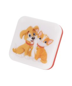 GloboStar® GloboStar® KIDDO 202-0008 Παιδικό Φωτιστικό Νυκτός LED 1W 95lm 120° AC220-240V IP20 Ψυχρό Λευκό 6000K - Μ5.5 x Π5.5 x Υ8cm - 2 Χρόνια Εγγύηση