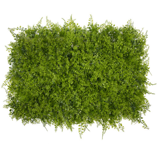 GloboStar® GLOBOSTAR® LEYLAND 78414 Τεχνητό Πάνελ Φυλλωσιάς / Κάθετος Κήπος Λέιλαντ & Νάνος Κισσός - Πράσινο - Μ60 x Π9 x Υ40cm
