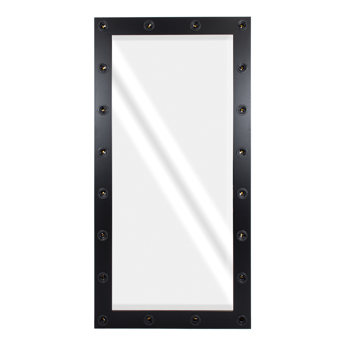 GloboStar® MAKEUP MIRROR-160x80-5 Μοντέρνος Καθρέπτης Μακιγιάζ με Πλαίσιο Φυσικού Ξύλου με Διακόπτη On/Off 20 x E27 AC220-240V - Μ80 x Π7 x Υ160cm - Μαύρος Έβενος 4 GloboStar® MAKEUP MIRROR-160x80-5 Μοντέρνος Καθρέπτης Μακιγιάζ με Πλαίσιο Φυσικού Ξύλου με Διακόπτη On/Off 20 x E27 AC220-240V - Μ80 x Π7 x Υ160cm - Μαύρος Έβενος - Image 3