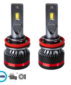 GloboStar® GloboStar® 82084 H8 HL Line KIT Βασικού Φωτισμού Αυτοκινήτου & Φορτηγού 3rd Generation Can-Bus Extreme Series LED CREE CXB COB 100W 24000lm DC 9-32V Αδιάβροχο IP67 Ψυχρό Λευκό 6000K