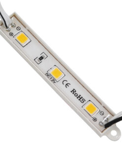 GloboStar® GloboStar® 73702 20 Τεμάχια x LED Modules 3 x SMD 5050 0.8W 70lm DC 12V Αδιάβροχο IP66 Θερμό Λευκό 3000K