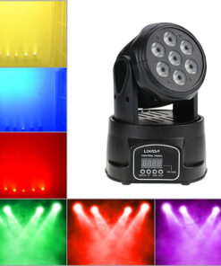 Επαγγελματική Κινούμενη Ρομποτική Κεφαλή WASH CREE LED 84W 230V 25° DMX512 RGBW GloboStar 51111 9 51111 1