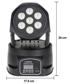 Alternative view of Επαγγελματική Κινούμενη Ρομποτική Κεφαλή WASH CREE LED 84W 230V 25° DMX512 RGBW GloboStar 51111