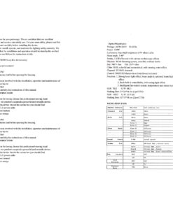 Alternative view of Επαγγελματική Κινούμενη Ρομποτική Κεφαλή TORNADO Super Beam CREE Prism LED 120W 230V 2° DMX512 RGBW GloboStar 51113