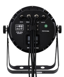 GloboStar® 51114 MINOTAUR Επαγγελματική Κεφαλή PAR DMX512 216W AC 220V-240V 4in1 BEAM - WASH - SPOT - ZOOM 8° - 60° OSRAM LED Αδιάβροχη IP65 RGBW - Μαύρο - L24.8 x W28 x H37cm 13 51114 5