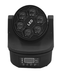 GloboStar® Επαγγελματική Κινούμενη Ρομποτική Κεφαλή Mini BEE EYE Super Beam CREE Prism LED 100W 230V 1.5° DMX512 RGBW GloboStar 51122