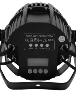 Επαγγελματική Κεφαλή PAR CREE LED BEAM WASH 216W 230V 15° DMX512 Αδιάβροχη IP65 RGB GloboStar 51129 9 51129 007