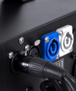 GloboStar® 51131 SIRENS Επαγγελματική Κρεμαστή Μηχανή Cold Sparkle Machine - Fountain Εφέ με Άκαυστες Σπίθες 600W AC 220V-240V DMX512 Display on Body & Ασύρματο Χειριστήριο - Μαύρο - L20 x W18 x H34cm 27 51131 12