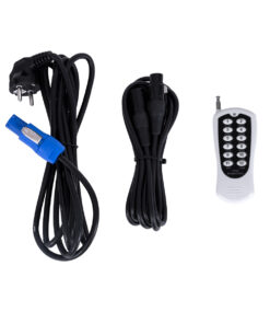 GloboStar® 51131 SIRENS Επαγγελματική Κρεμαστή Μηχανή Cold Sparkle Machine - Fountain Εφέ με Άκαυστες Σπίθες 600W AC 220V-240V DMX512 Display on Body & Ασύρματο Χειριστήριο - Μαύρο - L20 x W18 x H34cm 28 51131 13