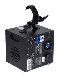 GloboStar® 51131 SIRENS Επαγγελματική Κρεμαστή Μηχανή Cold Sparkle Machine - Fountain Εφέ με Άκαυστες Σπίθες 600W AC 220V-240V DMX512 Display on Body & Ασύρματο Χειριστήριο - Μαύρο - L20 x W18 x H34cm 18 51131 3