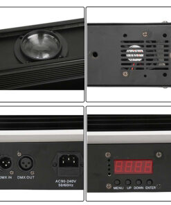 Επαγγελματική Κινούμενη Ρομποτική Κεφαλή SPIDER Super Beam CREE Prism LED 160W 230V 3° DMX512 RGBW GloboStar 51132 19 51132 003