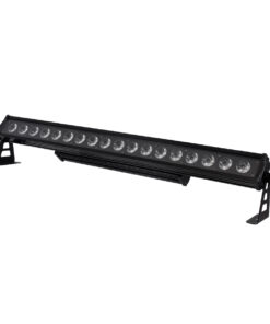 Alternative view of GloboStar® 51141 TRITON Επαγγελματική Μπάρα Φωτισμού Wall Washer LED 18*15W 4in1 270W 25° AC 220-240V Αδιάβροχο IP65 Πολύχρωμο RGBW DMX512 Display on Body - Μαύρο - L102 x W11 x H17cm