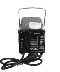 GloboStar® 51143 Επαγγελματική Μηχανή Fog Machine - Εφέ Καπνού 400W AC 220V-240V 1L On/Off & Ασύρματο Χειριστήριο - Μαύρο - L24 x W10.5 x H13cm 10 51143 5