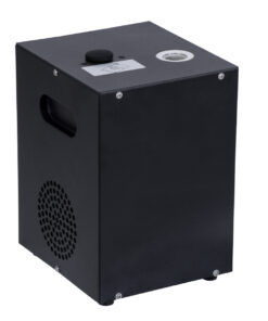 Alternative view of GloboStar® 51148 SIRENS Επαγγελματική Επιδαπέδια Μηχανή Cold Sparkle Machine - Fountain Εφέ με Άκαυστες Σπίθες 600W AC 220V-240V DMX512 Display on Body - Μαύρο - L18 x W16.5 x H24cm