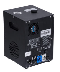 GloboStar® 51148 SIRENS Επαγγελματική Επιδαπέδια Μηχανή Cold Sparkle Machine - Fountain Εφέ με Άκαυστες Σπίθες 600W AC 220V-240V DMX512 Display on Body - Μαύρο - L18 x W16.5 x H24cm 15 51148 3